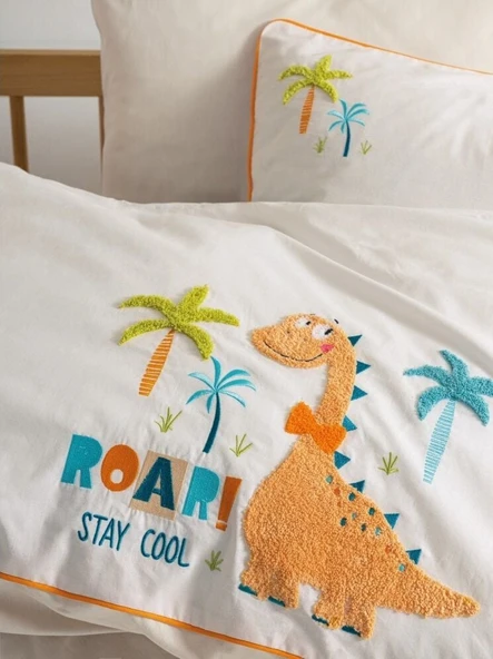 Cotton Box Punch Nakışlı Bebek Nevresim Takımı Kiddo - 2