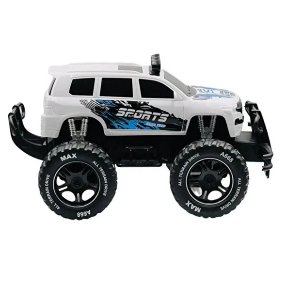 Uzaktan Kumandalı Şarjlı Off - Road Aracı U/K 1/12 - Beyaz - 3