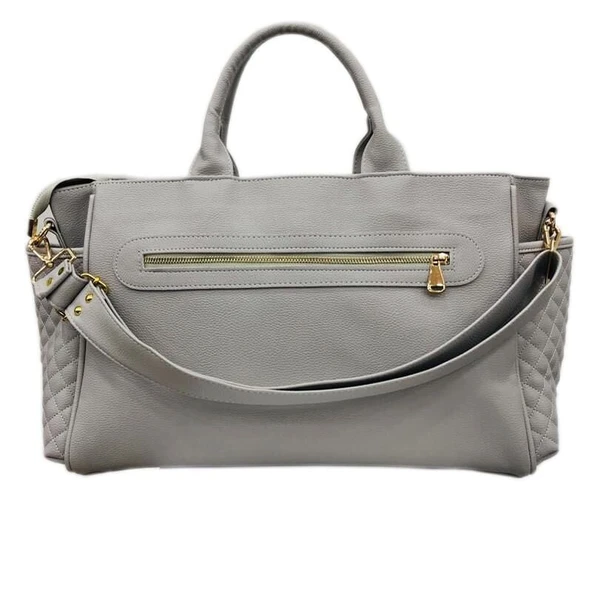 M&Y Athena Deri Anne Bebek Bakım Çantası 7110 Gri - Resim 2