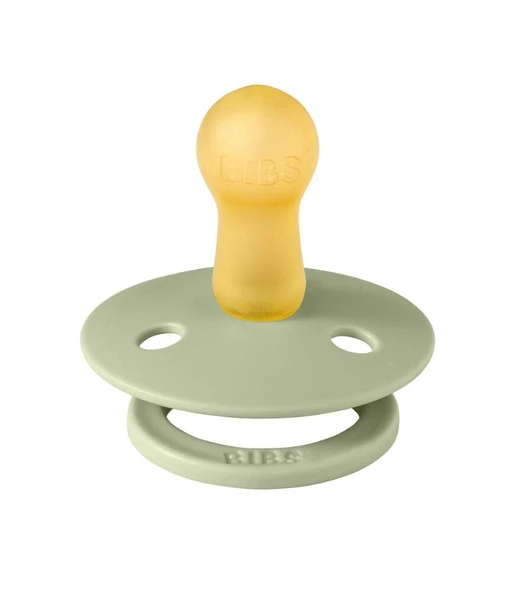 Bibs Studio Colour Block Kauçuk Emzik 0-6 Ay Sage - Resim 2