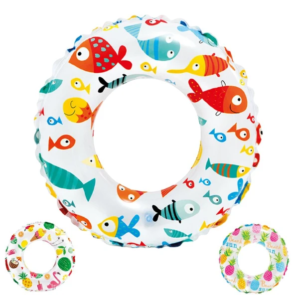 Desenli Lüks Simit 51 Cm İntex - 59230 - 2