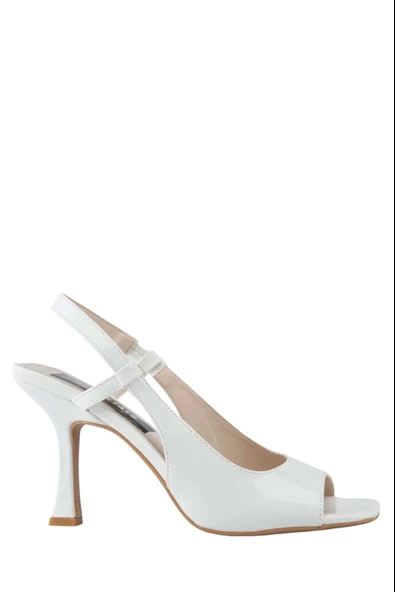 Stato Beyaz Topuklu Ayakkabı - Resim 3