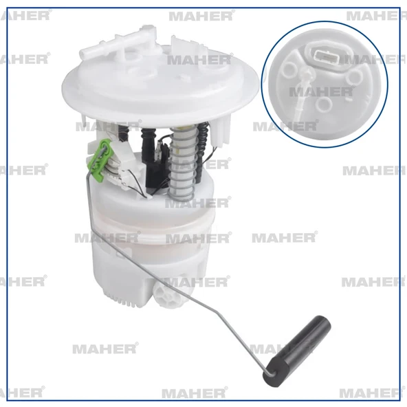 DEPO ŞAMANDIRASI KOMPLE 307 / C4 / C5 2008 1.6 165-2.0 165 1525Q4 ürün görseli