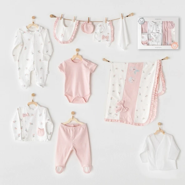 Andywawa AC25961 Fairy 10 Parça Hastane Çıkışı Pink