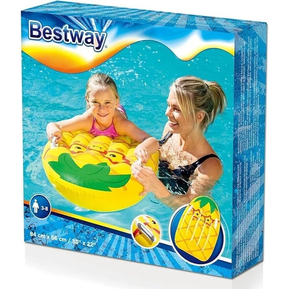 Bestway Meyve Desenli Tutunmalı Sörf Yatağı - 42049 - Resim 2