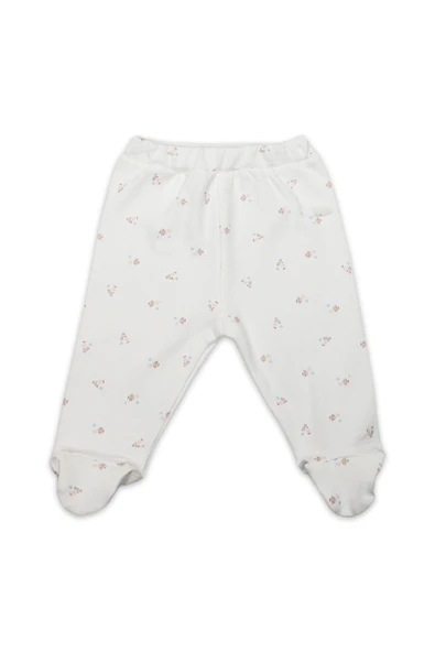 Bistyle Grow İn Love Patikli Tek Alt 16103 Pembe Ekru