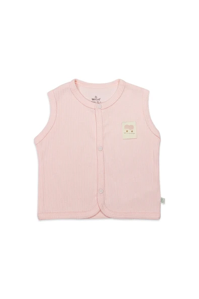 Bistyle Modal Flying Balloons Bebek Yelek BS18110 Pembe