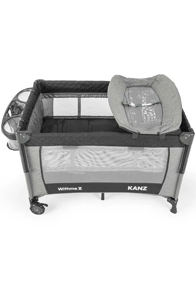 Kanz Withme II Anne Yanı Oyun Parkı Siyah - 3