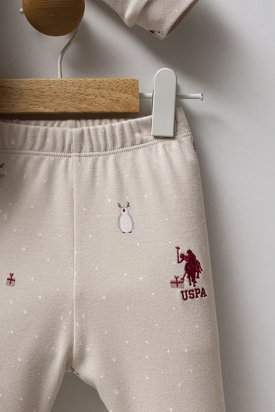 U.S. Polo Assn 2 li Takım USB2532 Bej - Resim 3