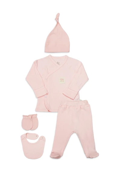 Bistyle Modal Flying Balloons 5'Li Hastane Çıkışı BS12109 Pembe