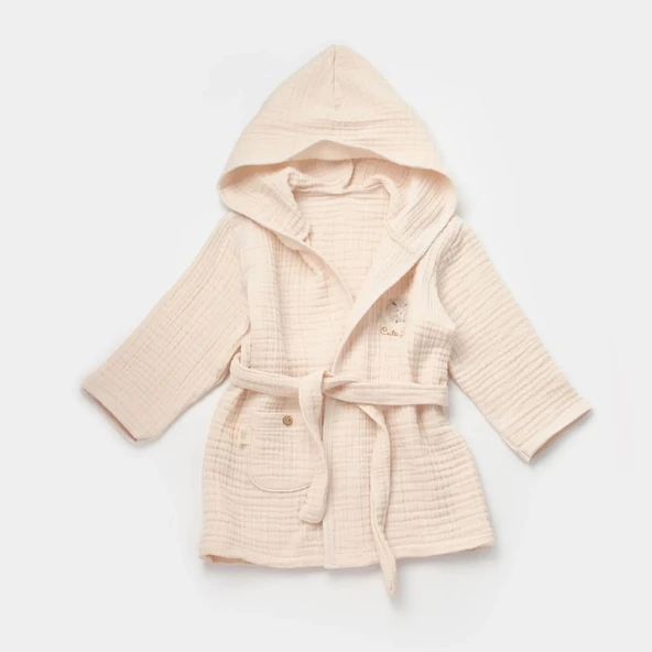 Bibaby Lamb Friends Bornoz 66467 Bej