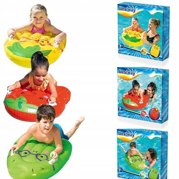 Bestway Meyve Desenli Tutunmalı Sörf Yatağı - 42049 - Resim 3