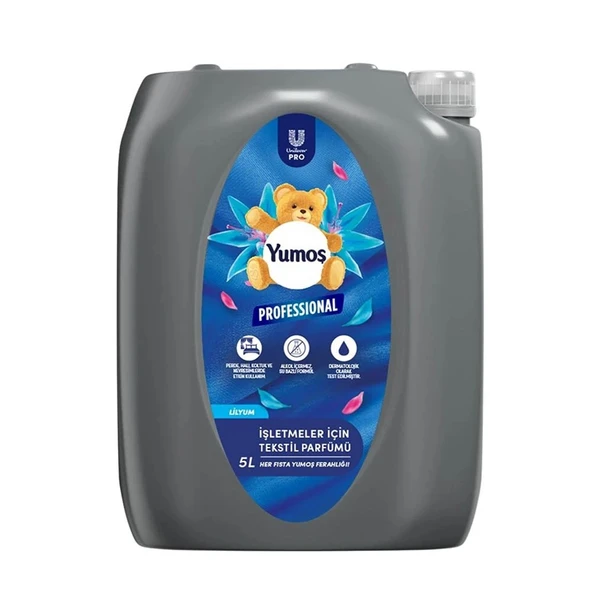 Yumoş Professional Tekstil Parfümü 5 lt KOLİ (4 ADET)