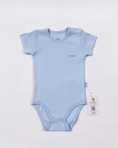 Bebengo BU4025 Basic Kısa Kol Body Mavi