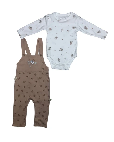 Bibaby Biorganic Love Our Earth Salopet 60786 Mocha