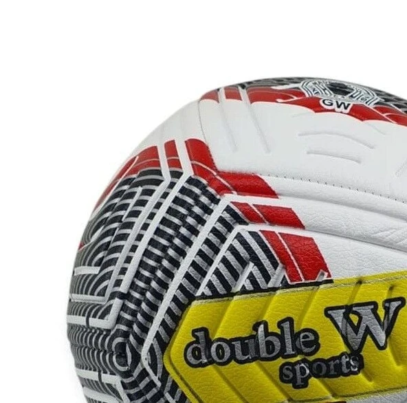 Futbol Topu Dikişli Kabartma Yüzey 420 gr No:5 - FB-680-SİYAH - 2