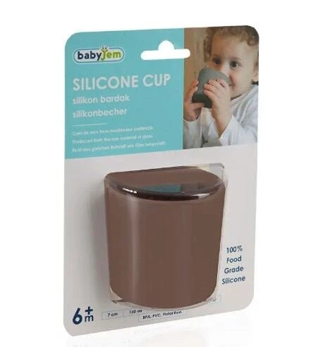BabyJem Silikon Bardak 714 Latte