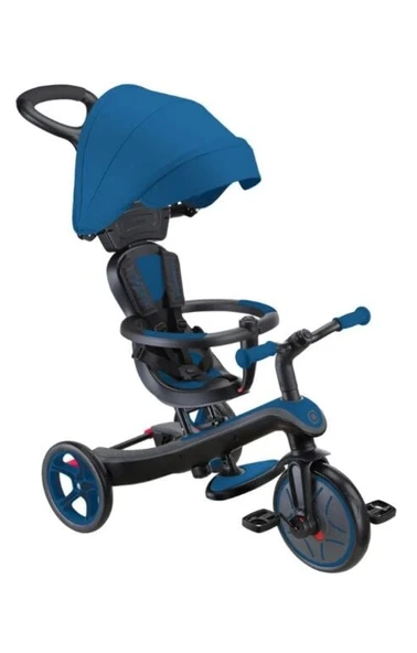 Globber Explorer 4in1 Trike Bisiklet Kraliyet Mavisi