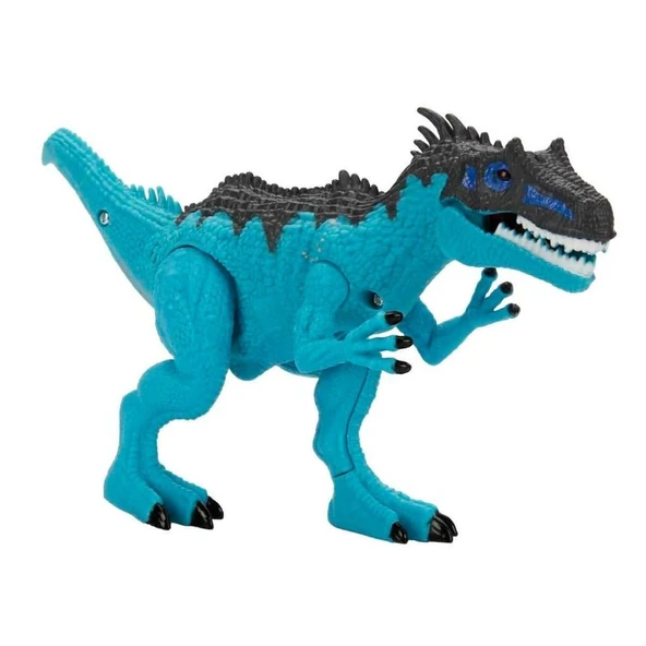 Sesli Işıklı Dinazor Figür  22 cm - 542620 - Mavi - 2