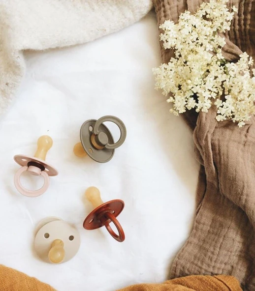 Bibs Colour Kauçuk Emzik 18+ Ay Sage - Resim 3