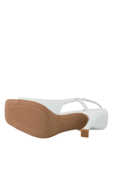 Stato Beyaz Topuklu Ayakkabı - Resim 6