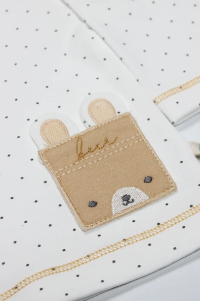 Bistyle I Am So Bear 2'li Takım 14103 Bej-Ekru - 4