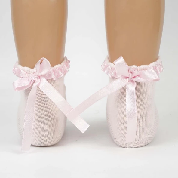 Katamino Oben Aks Kız Bebek Soket Çorap K48019 Asorti - Resim 2