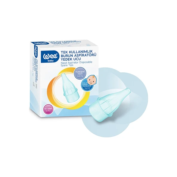 Wee Baby Burun Aspiratörü Yedek Ucu 10'lu 163