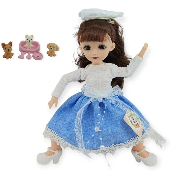 Anbibi Premium Bebek Hareketli Aksesuarlı - WX197-1-MAVİ - Resim 3