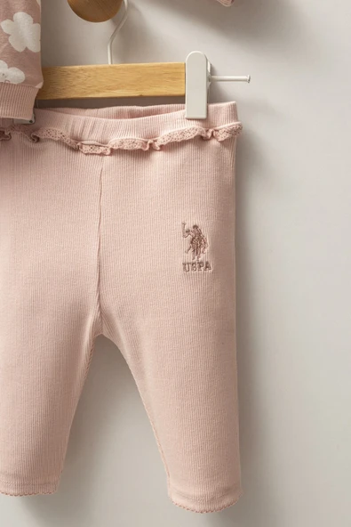 U.S. Polo Assn 2 li Takım USB2770 Pudra - Resim 3