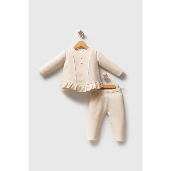 Tongs Baby Lace Dreams 2'li Takım 5660 Ekru ürün görseli