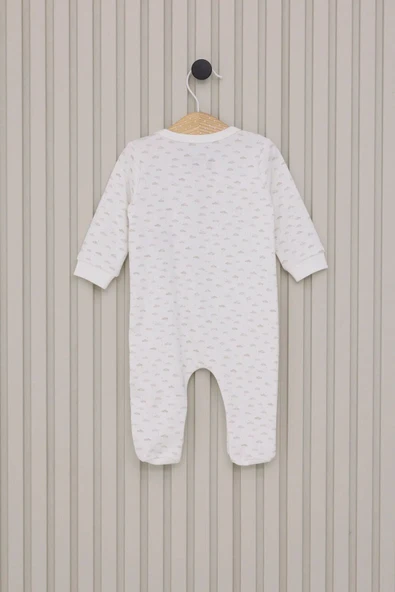 U.S.Polo Erkek Bebek Patikli Tulum USB2024 Krem - 3