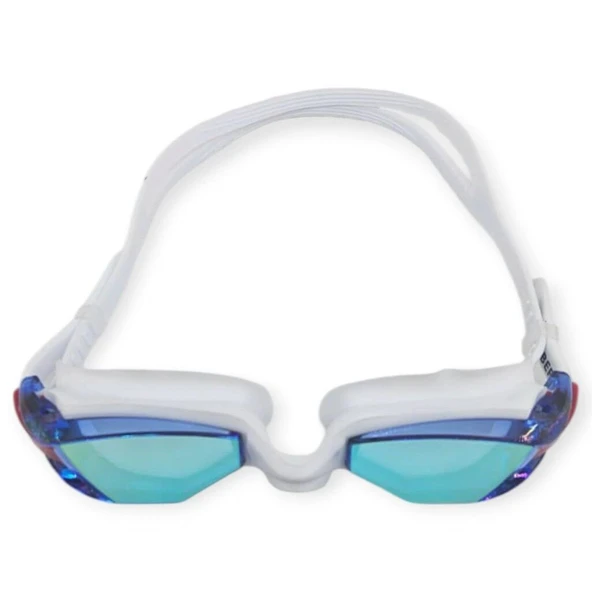 Aynalı Yüzücü Gözlüğü Silikon LACİVERT - 1765 - 2