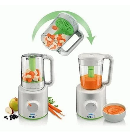 Philips Avent Buharlı Pişirici ve Blender Wasabi SCF870/22 - 2