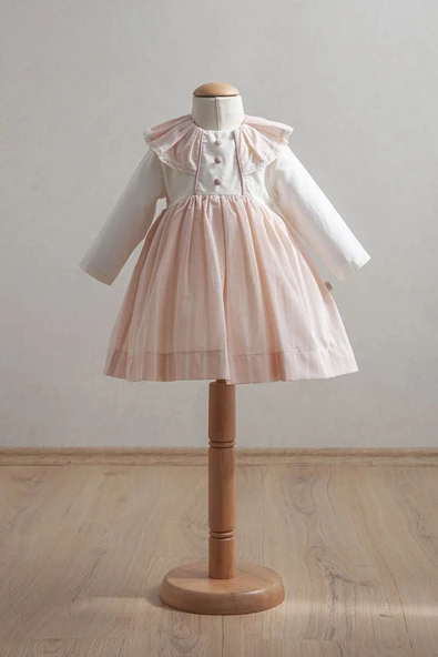 Tongs Baby Bebek Elbise 3918 Pembe