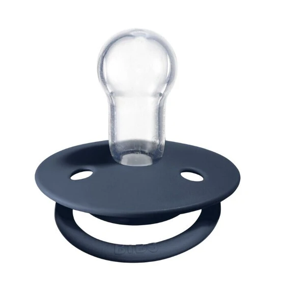 Bibs De Lux Silikon Emzik 0-36 Ay Steel Blue