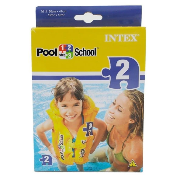 Intex - Can Yeleği 50x47 cm - 58660 - 2