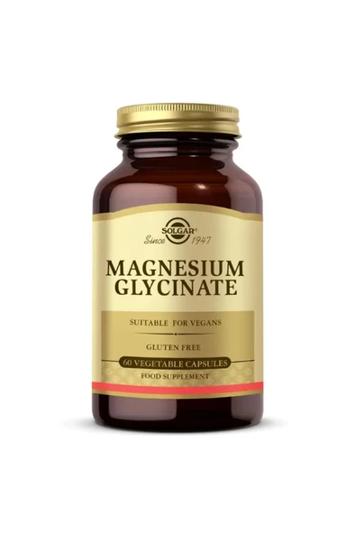 Solgar Magnesium Glycinate 60 Kapsül ürün görseli