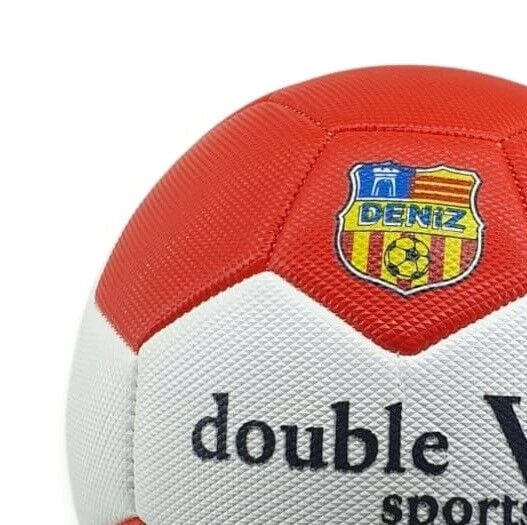 Futbol Topu Dikişli 420 gr No:5 - FB-660-KIRMIZI - 2