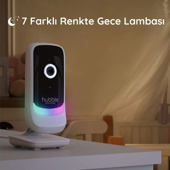 Hubble Nursery View Glow 2.8 Dijital Bebek Kamerası HBL10 - 2