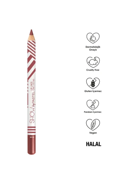 Show By Pastel Lip Liner - Dudak Kalemi 200 1.14 g - 5