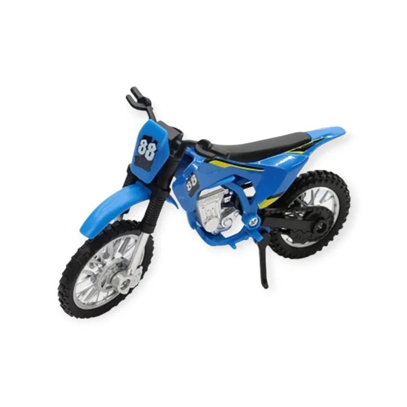 1:18 Ölçekli Model Motosiklet - DS928 - Mavi - 2