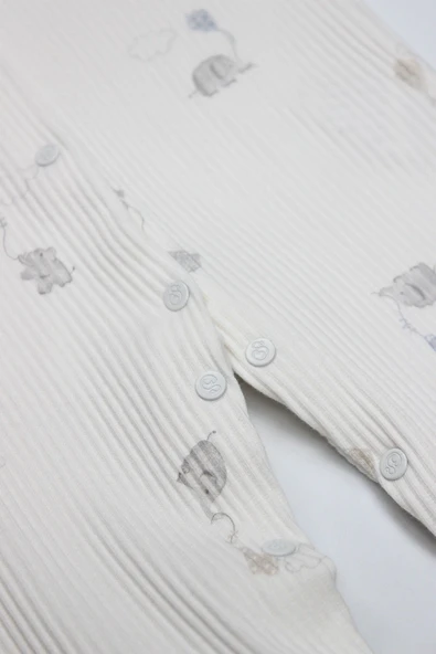 Bistyle Flying Elephant Tulum 15112 Ekru Gri - 4