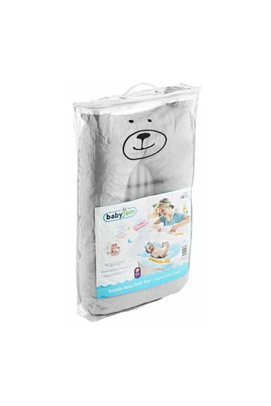 BabyJem Köpüklü Bebek Banyo Yatağı 436 Gri - 3