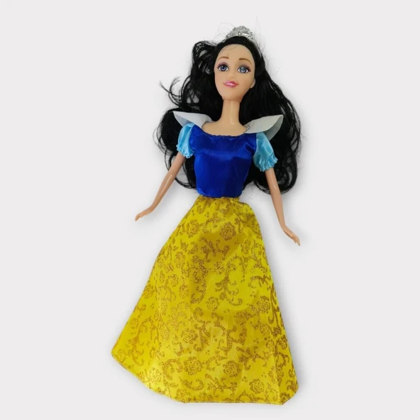 Prenses Bebekler  - Mavi Sarı Elbise - 3