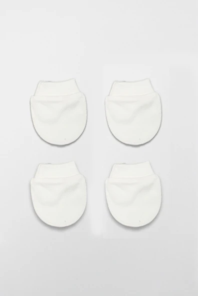 Bistyle 2Li Penye Eldiven Basıc 90108 Ekru - 3