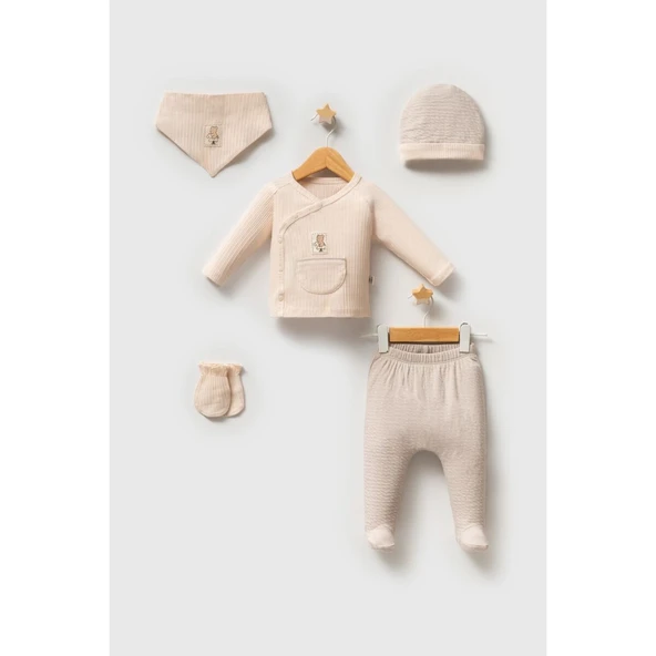 Tongs Baby Daily Elegance Zıbın Takımı 5652 Gri ürün görseli