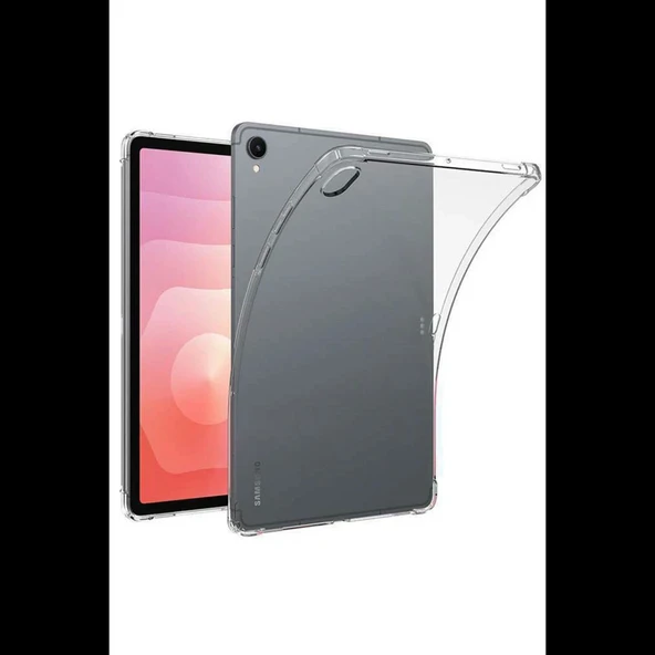 Samsung Galaxy Tab S11 Kılıf Anti Shock Tablet Silikon - Şeffaf ürün görseli 1
