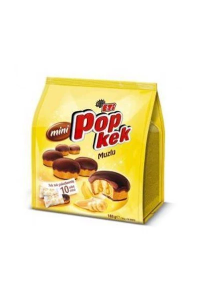ETİ Popkek Muz 10'lu 180 gr ürün görseli 1