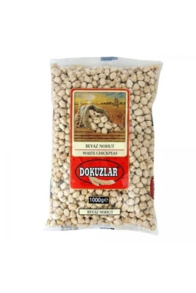 Dokuzlar 1 Kg Beyaz Nohut ürün görseli 1